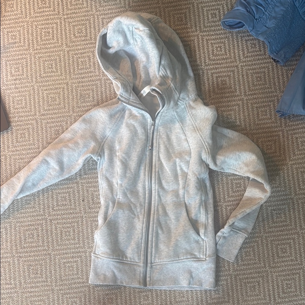 Lululemon Athletica Gray Zip-Up Jacket